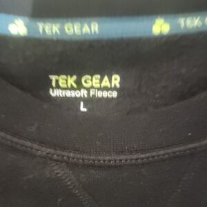 Tek Gear Black Ultrasoft Fleece Top